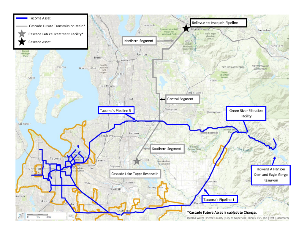 Proposed Tacoma Water partnership with the Cascade Water Alliance